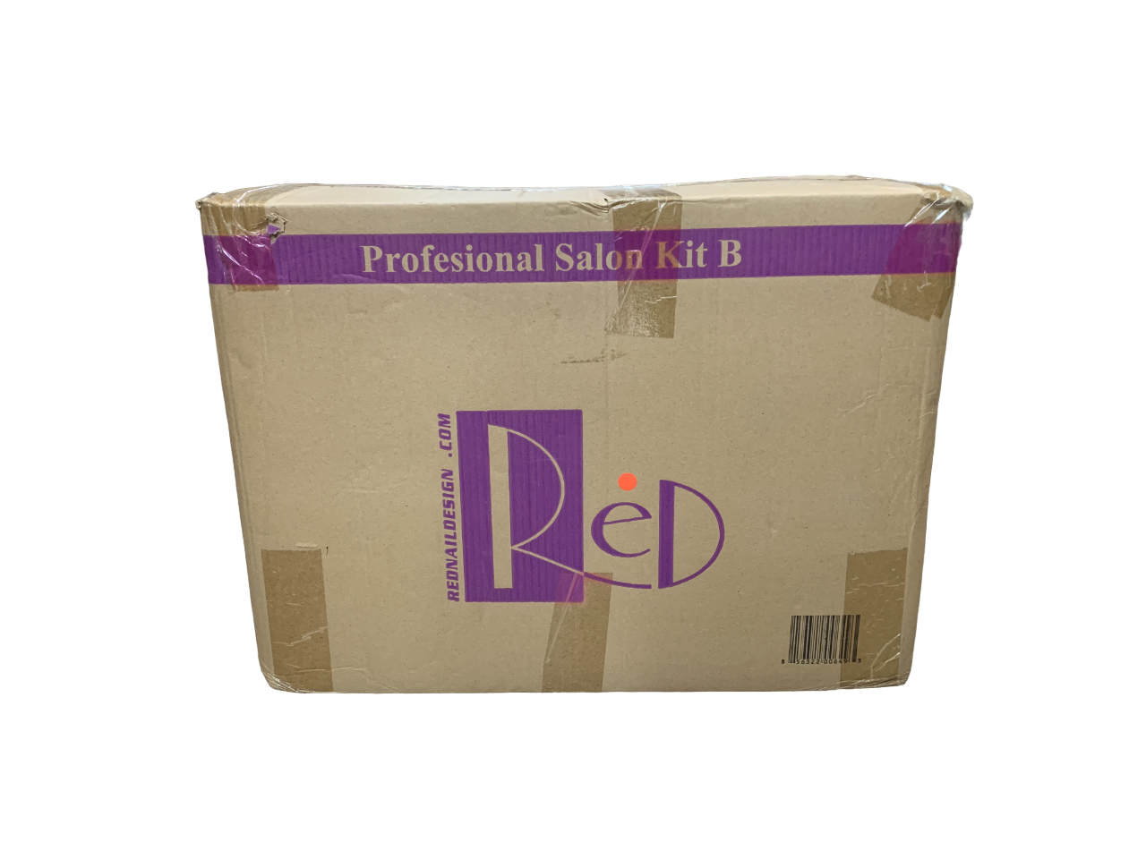 Red Disposable Pedicure Kit Case